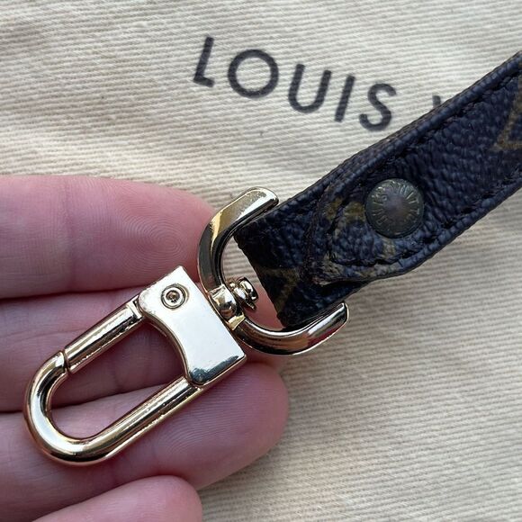 Louis Vuitton Monogram Canvas Key Wristlet Strap Attachment - Picture 3 of 10
